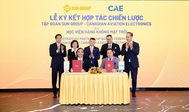 Sun Group “bắt tay” Canadian Aviation Electronics Ltd phát triển Học viện Hàng không Mặt trời chuẩn quốc tế tại Việt Nam