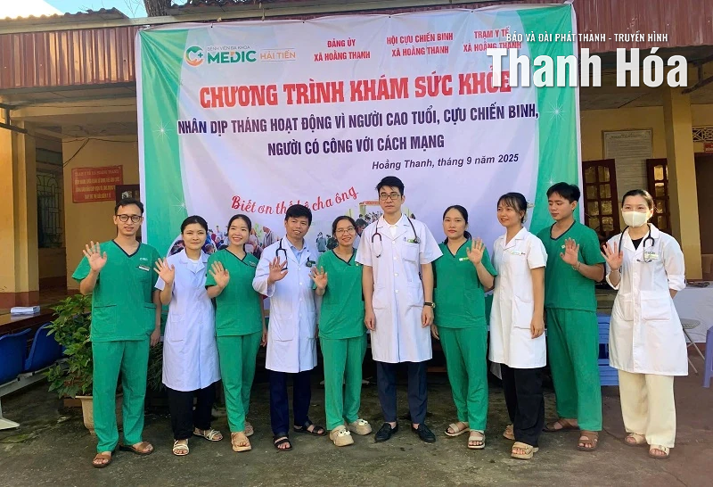 Bệnh viện Đa khoa Medic Hải Tiến khám sức khỏe miễn phí cho gia đình chính sách, người có công với cách mạng