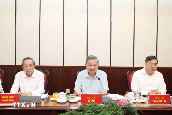 Tổng Bí thư Tô Lâm chủ trì cuộc họp về triển khai Nghị quyết số 71