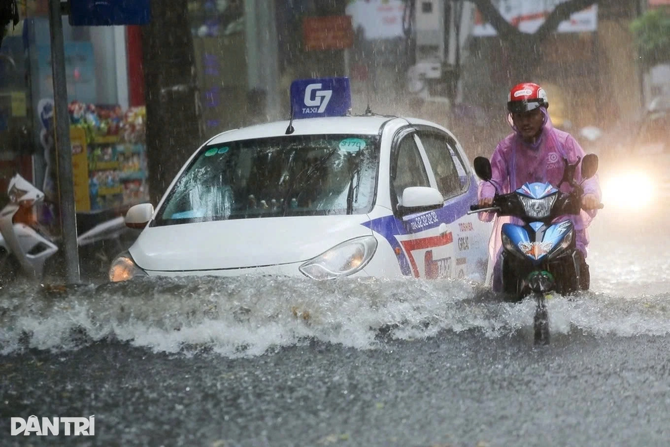 Bão số 7 suy yếu thành áp thấp nhiệt đới, miền Bắc mưa lớn