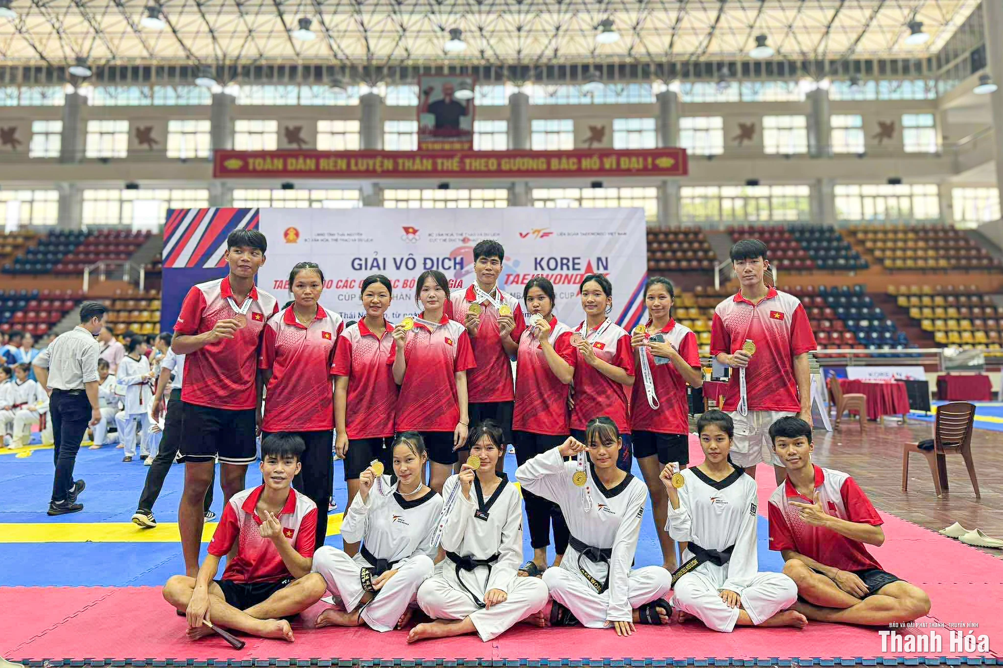 Taekwondo Thanh Hóa giành 12 huy chương tại Giải Vô địch các CLB quốc gia 2025