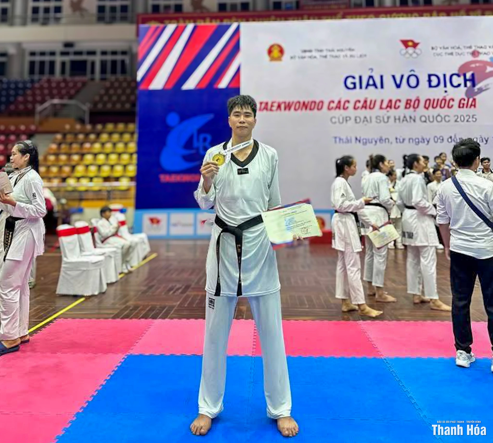Taekwondo Thanh Hóa giành 12 huy chương tại Giải Vô địch các CLB quốc gia 2025