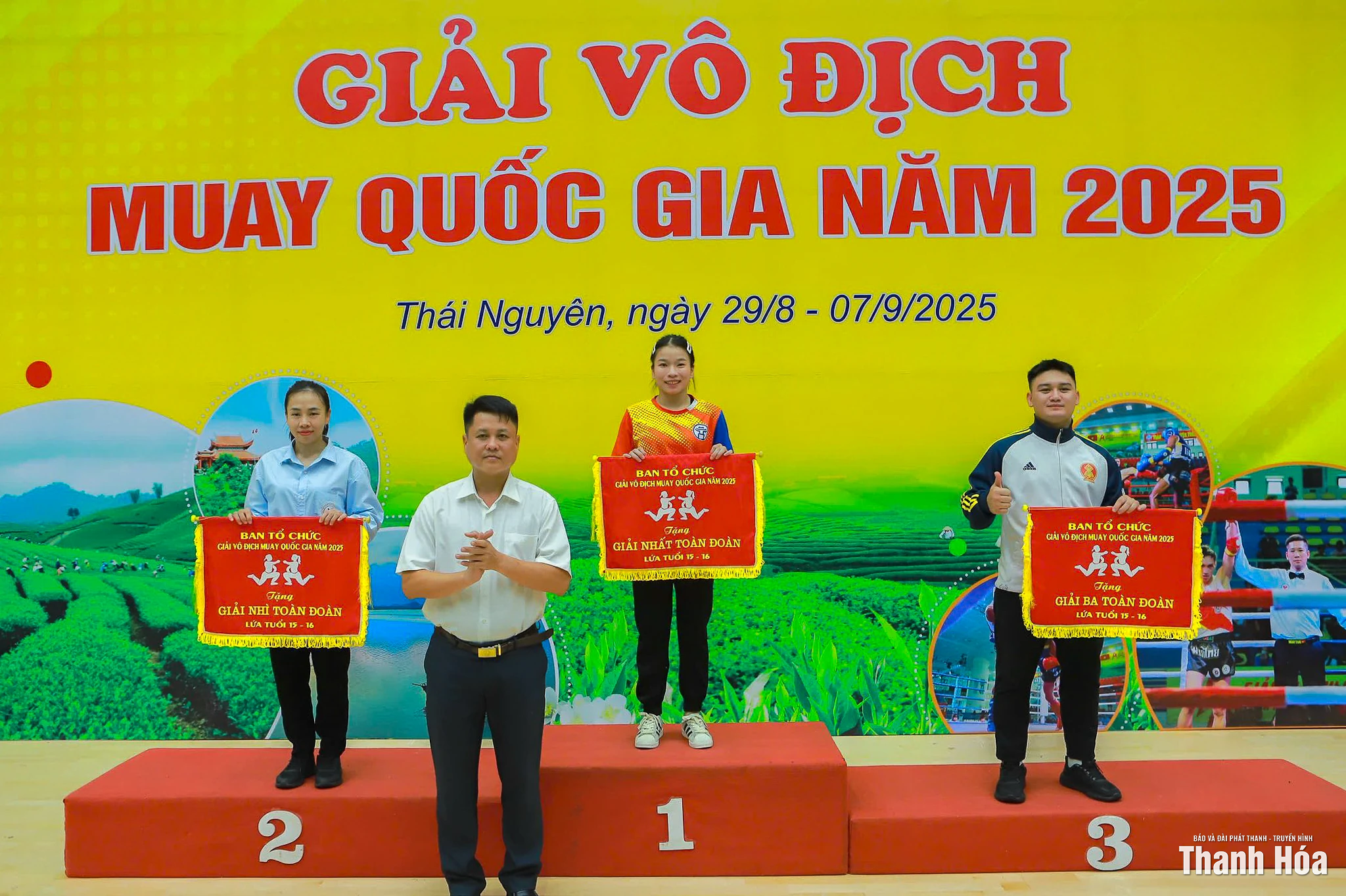 Muay Thanh Hóa giành ngôi Á quân toàn đoàn lứa tuổi 15-16 tại Giải vô địch quốc gia 2025