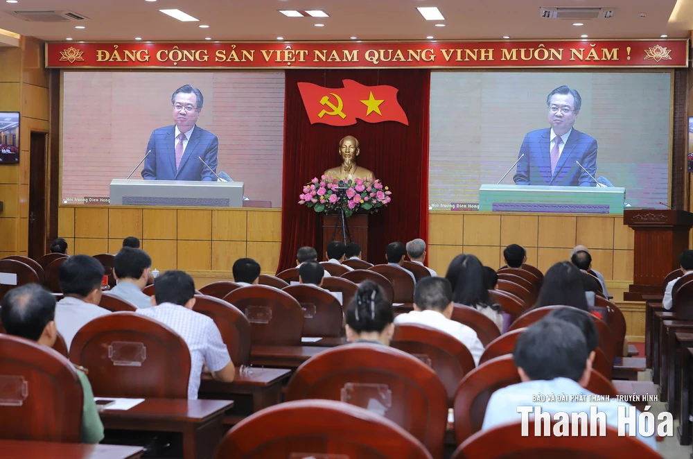 Thanh Hóa: Gần 45 nghìn cán bộ, đảng viên tham gia hội nghị quán triệt, triển khai thực hiện Nghị quyết số 59, 70, 71, 72