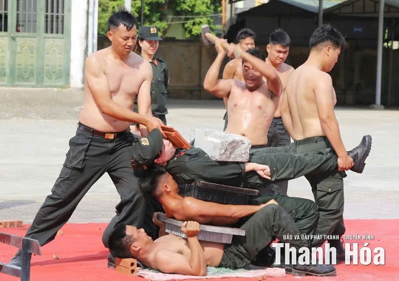 “Chất thép” của lực lượng Cảnh sát cơ động Thanh Hóa