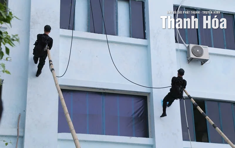 “Chất thép” của lực lượng Cảnh sát cơ động Thanh Hóa