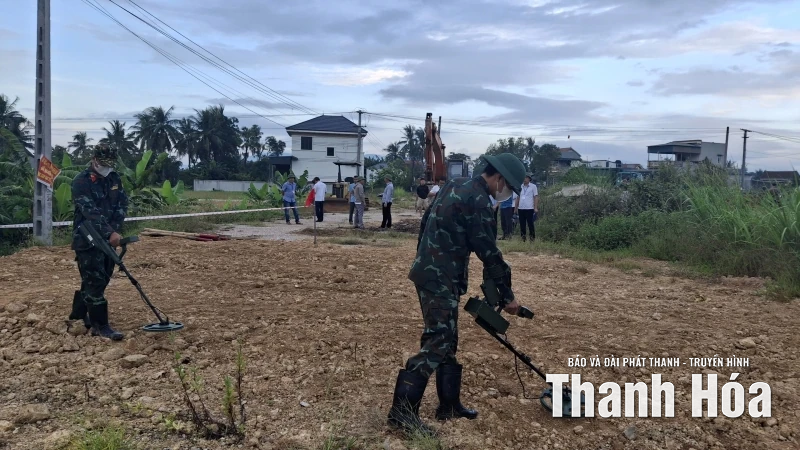 Trung Chính cưỡng chế thu hồi đất phục vụ dự án cải tạo, nâng cấp đường sắt Bắc - Nam