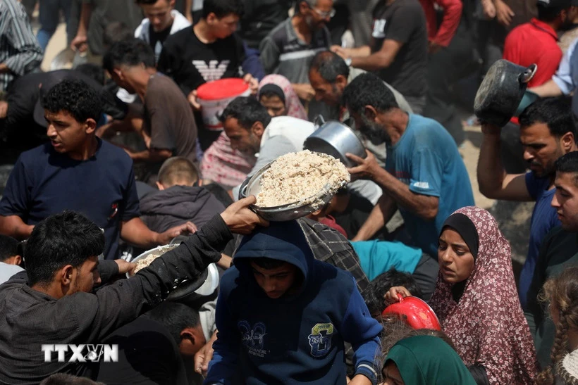 Nhiều nước kêu gọi đảm bảo an toàn đoàn tàu hỗ trợ nhân đạo cho Gaza