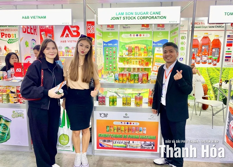 Lasuco Group tham dự Worldfood Moscow 2025