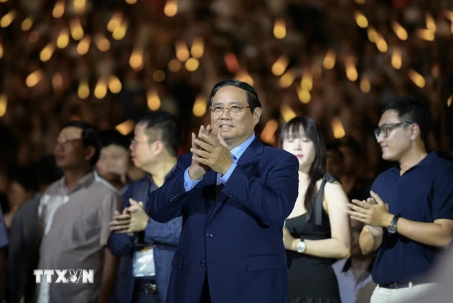 Thủ tướng Phạm Minh Chính dự đại nhạc hội “V Fest - Vietnam Today”