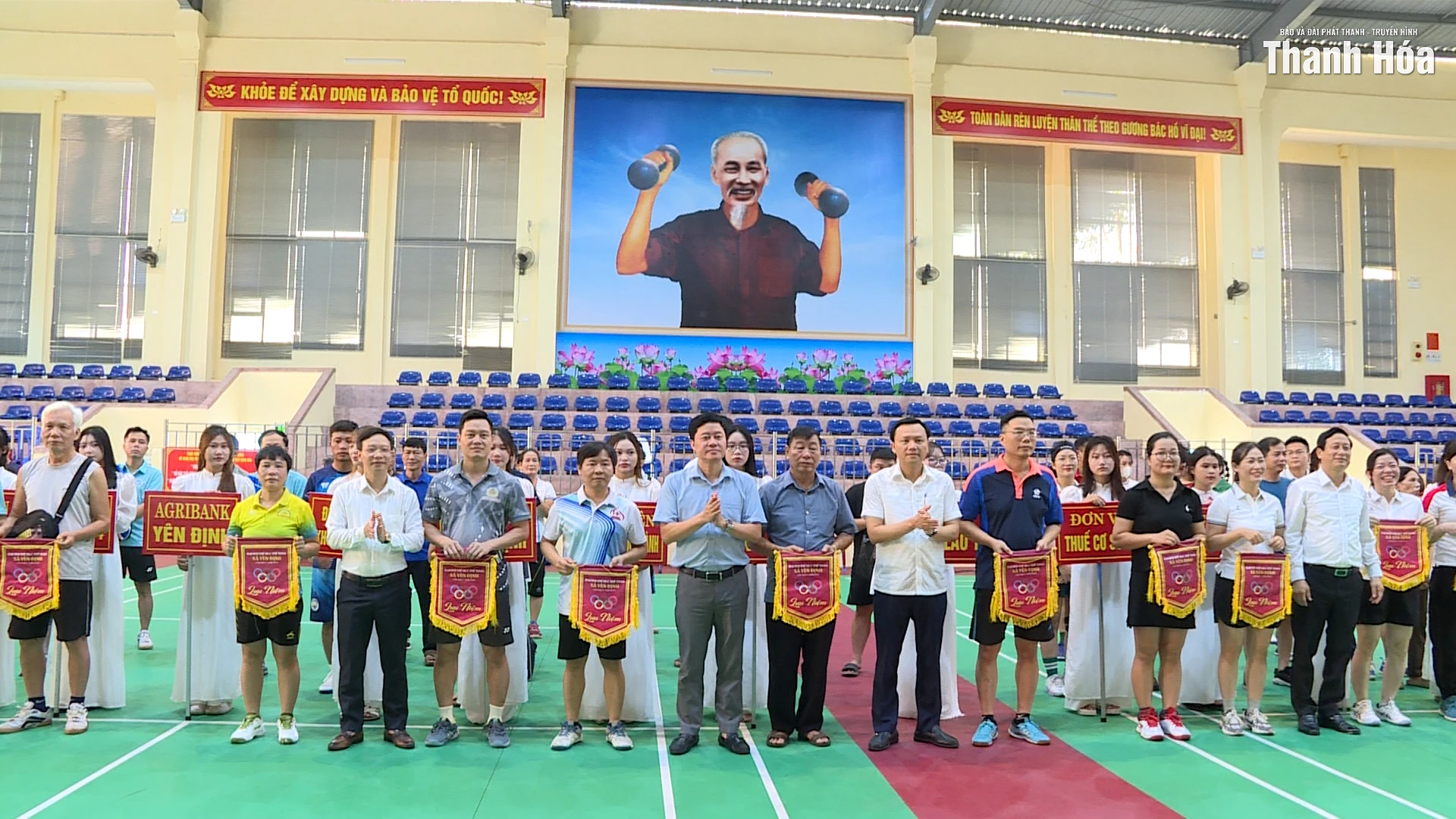 Khởi tranh môn pickleball, bóng bàn & cầu lông trong khuôn khổ Đại hội Thể dục thể thao xã Yên Định