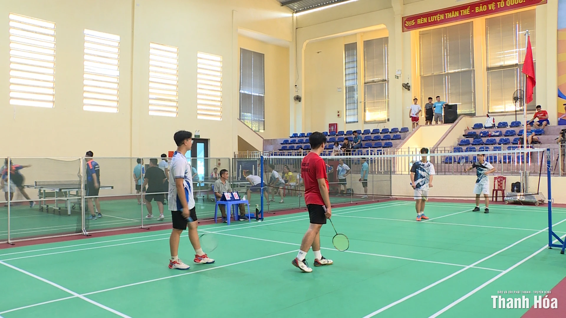 Khởi tranh môn pickleball, bóng bàn & cầu lông trong khuôn khổ Đại hội Thể dục thể thao xã Yên Định