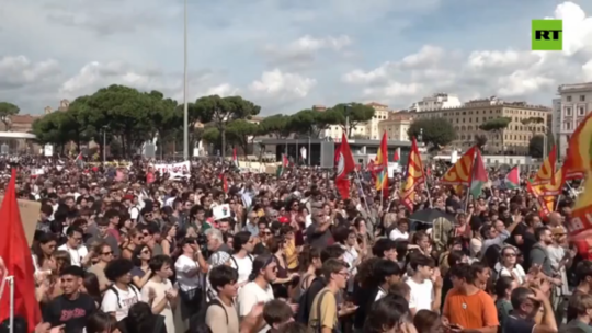 Bạo loạn ủng hộ Palestine bùng phát khắp nước Ý