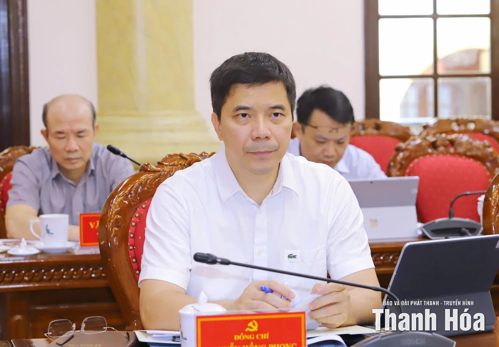 Ban Thường vụ Tỉnh ủy cho ý kiến đối với việc triển khai các nhiệm vụ trọng tâm thời gian tới