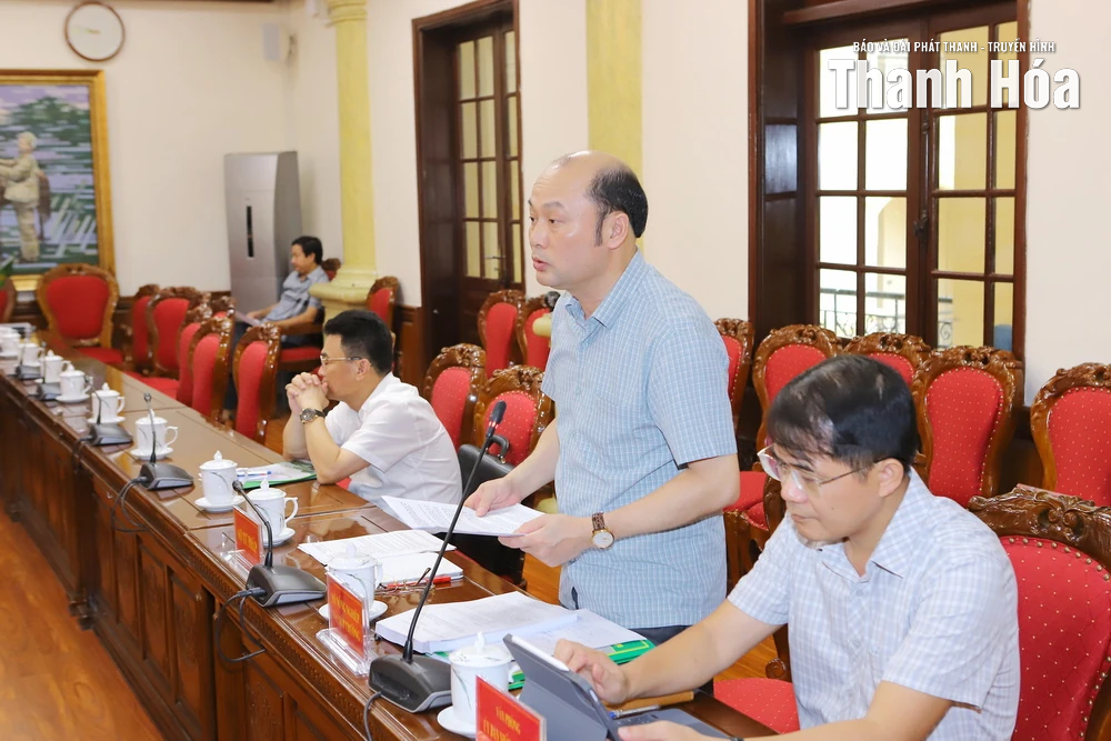 Ban Thường vụ Tỉnh ủy cho ý kiến đối với việc triển khai các nhiệm vụ trọng tâm thời gian tới