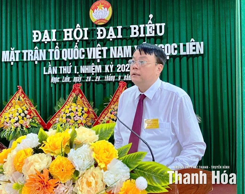 Đại hội đại biểu MTTQ xã Ngọc Liên lần thứ nhất thành công tốt đẹp