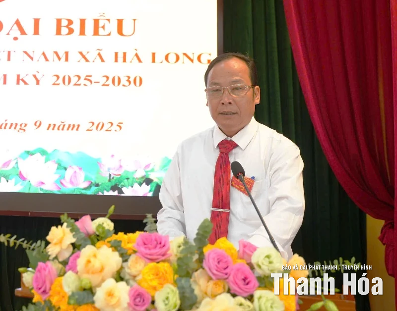 Đại hội Ủy ban MTTQ xã Hà Long lần thứ I thành công tốt đẹp