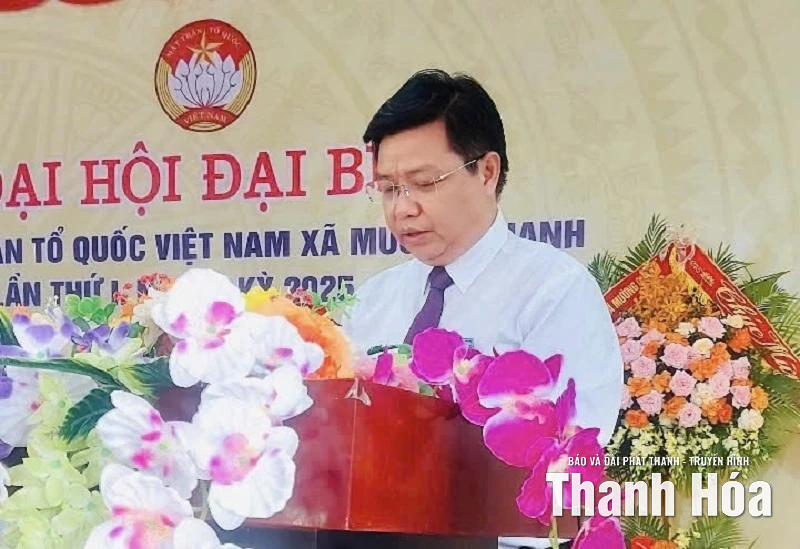 Quyết tâm xây dựng xã Mường Chanh phát triển toàn diện