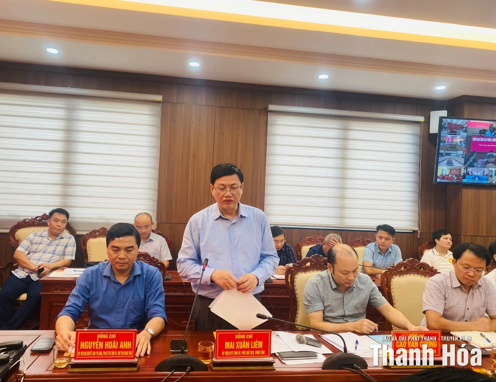 Phó Thủ tướng Chính phủ Trần Hồng Hà chủ trì họp trực tuyến triển khai công tác phòng, chống bão số 10