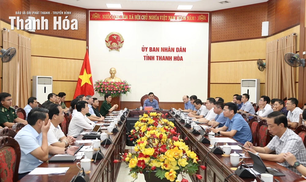 Thanh Hoá khẩn trương triển khai các biện pháp phòng, chống bão số 10