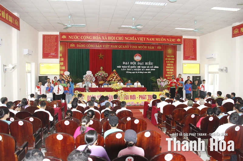 Đại hội đại biểu MTTQ xã Cổ Lũng lần thứ I, nhiệm kỳ 2025-2030