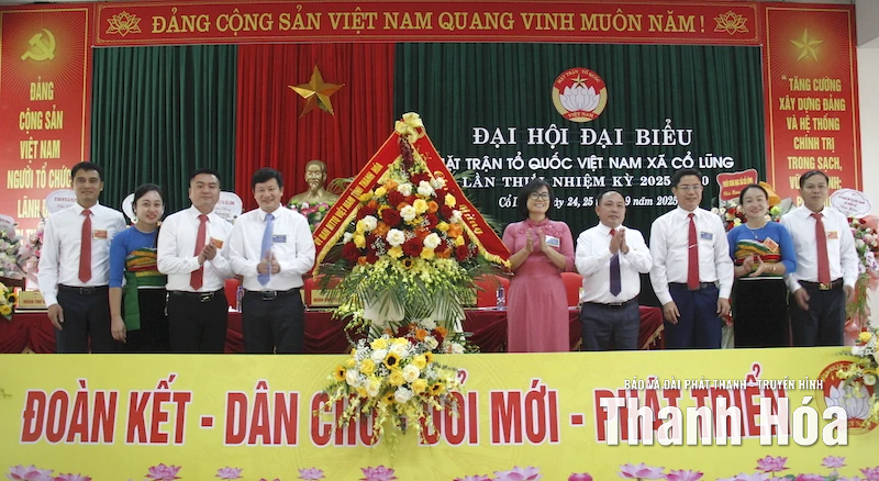 Đại hội đại biểu MTTQ xã Cổ Lũng lần thứ I, nhiệm kỳ 2025-2030