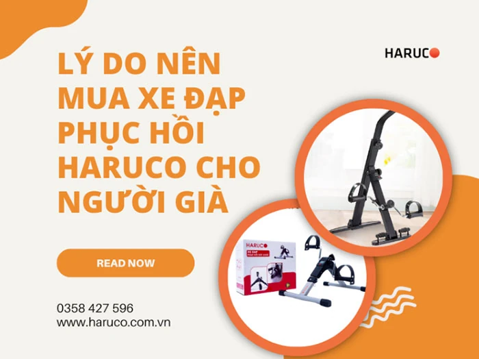 Lý do nên mua xe đạp phục hồi Haruco cho người già