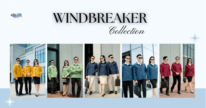 Hải Anh Uniform “Chào Đông 2025” Với BST Áo Gió Windbreaker