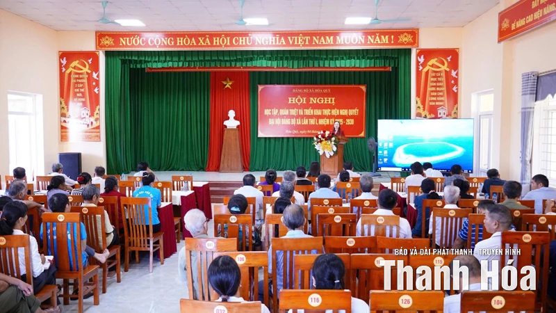 Khát vọng trở thành điểm sáng ở khu vực miền núi phía Tây của tỉnh