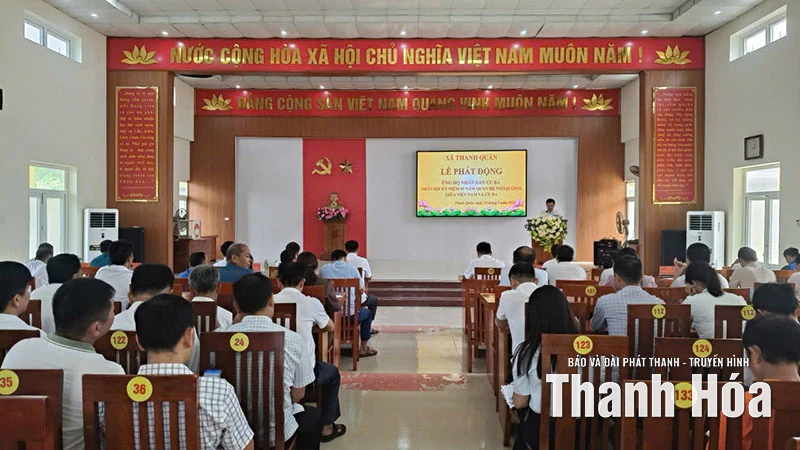 Xã Thanh Quân phát động ủng hộ Nhân dân Cuba