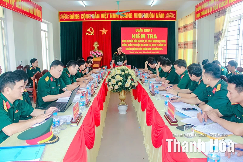 Bộ CHQS tỉnh Thanh Hóa: Bảo đảm tốt công tác hậu cần, kỹ thuật trong các nhiệm vụ