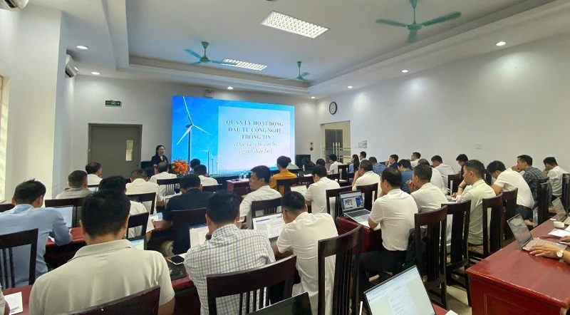 EVNNPC khai giảng khóa đào tạo quản lý dự án đầu tư ứng dụng công nghệ thông tin năm 2025