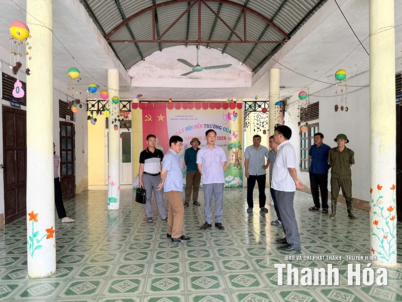 Kiểm tra, chỉ đạo công tác phòng chống bão số 10 tại các cơ sở giáo dục