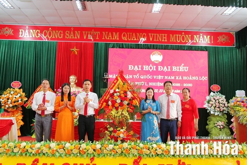 Đại hội đại biểu MTTQ xã Hoằng Lộc lần thứ I, nhiệm kỳ 2025-2030