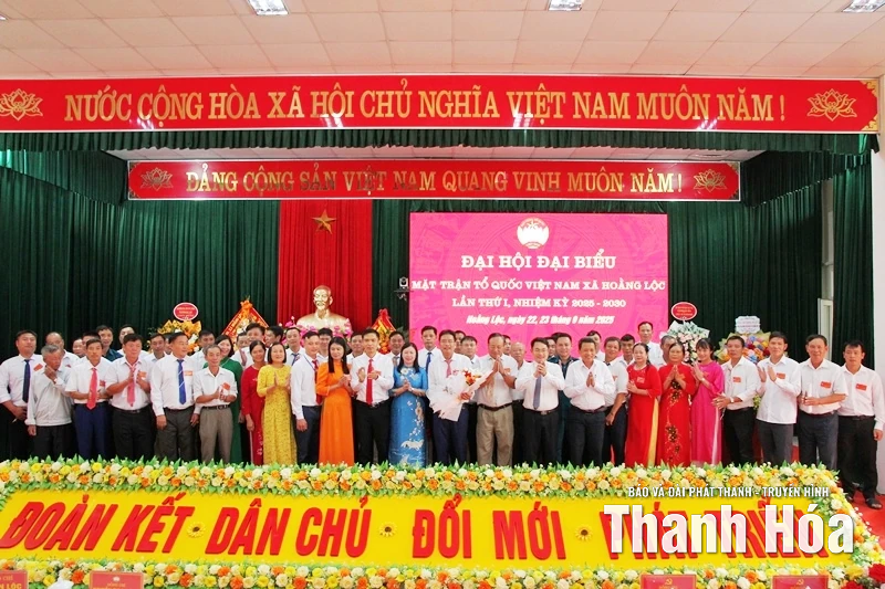 Đại hội đại biểu MTTQ xã Hoằng Lộc lần thứ I, nhiệm kỳ 2025-2030