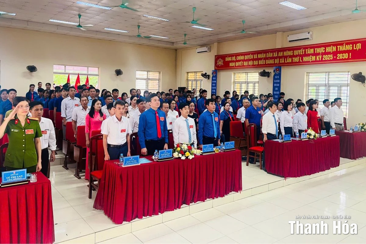 Tuổi trẻ xã An Nông vững tin bước vào nhiệm kỳ mới