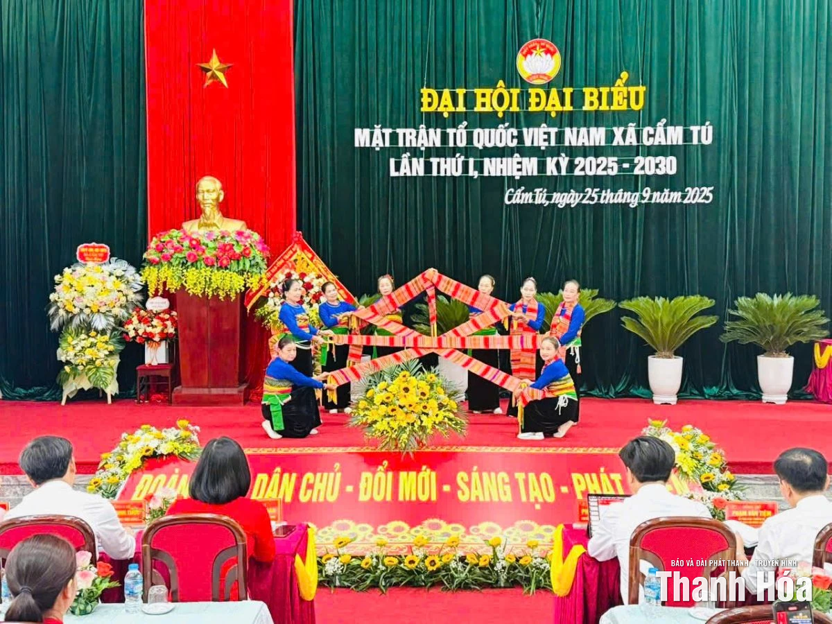Đại hội đại biểu MTTQ xã Cẩm Tú lần thứ I, nhiệm kỳ 2025-2030