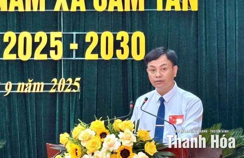 Đại hội đại biểu MTTQ xã Cẩm Tân lần thứ I, nhiệm kỳ 2025-2030