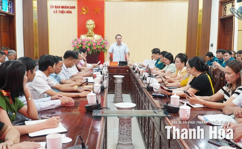 Xã Thiệu Hóa triển khai tốt công tác tuyển quân theo phương châm “3 gặp, 4 biết”