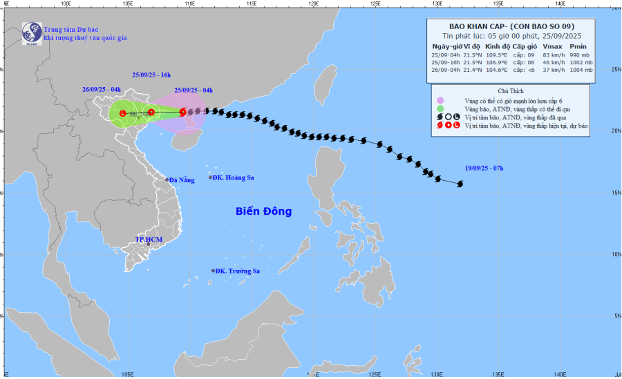 Ảnh hưởng của hoàn lưu bão số 9, Thanh Hóa có mưa rất to