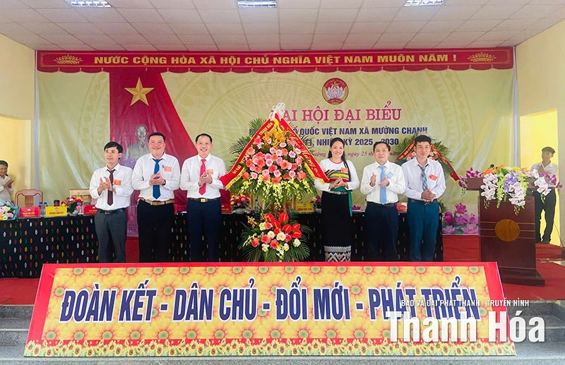 Quyết tâm xây dựng xã Mường Chanh phát triển toàn diện