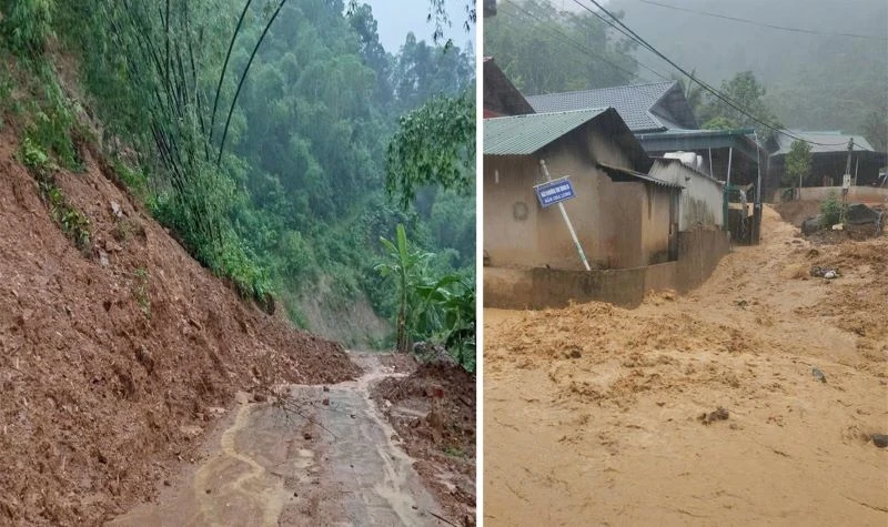 Công an các xã miền núi Thanh Hóa chủ động ứng phó mưa bão, đảm bảo an toàn cho người dân