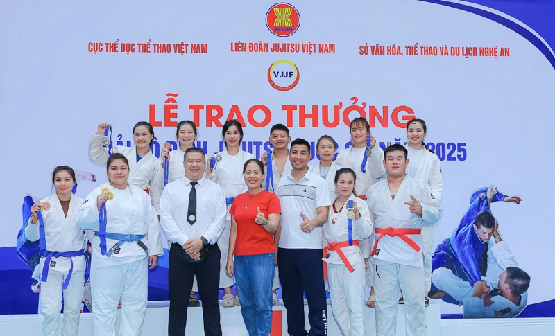 Thanh Hóa giành 22 huy chương tại Giải vô địch Jujitsu quốc gia