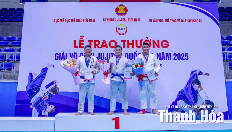 Thanh Hóa giành 22 huy chương tại Giải vô địch Jujitsu quốc gia
