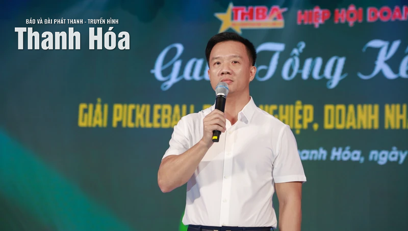 Giải Pickleball Doanh nghiệp, Doanh nhân Thanh Hóa thành công tốt đẹp