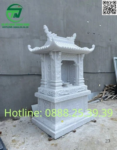 Miếu Thờ Bằng Đá Đẹp Thờ Phật, Thần Linh, Sơn Thần, Thổ Thần, Thổ Địa & Ngoài Trời