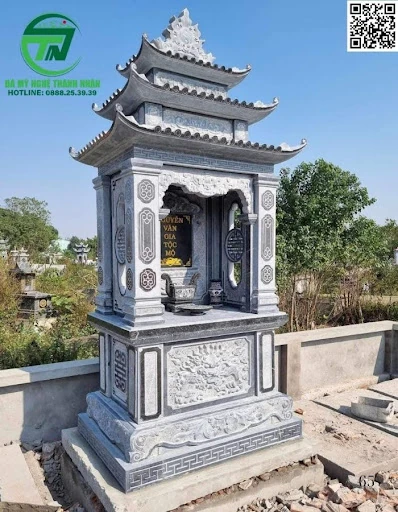 Miếu Thờ Bằng Đá Đẹp Thờ Phật, Thần Linh, Sơn Thần, Thổ Thần, Thổ Địa & Ngoài Trời