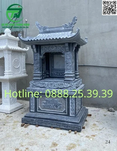 Miếu Thờ Bằng Đá Đẹp Thờ Phật, Thần Linh, Sơn Thần, Thổ Thần, Thổ Địa & Ngoài Trời