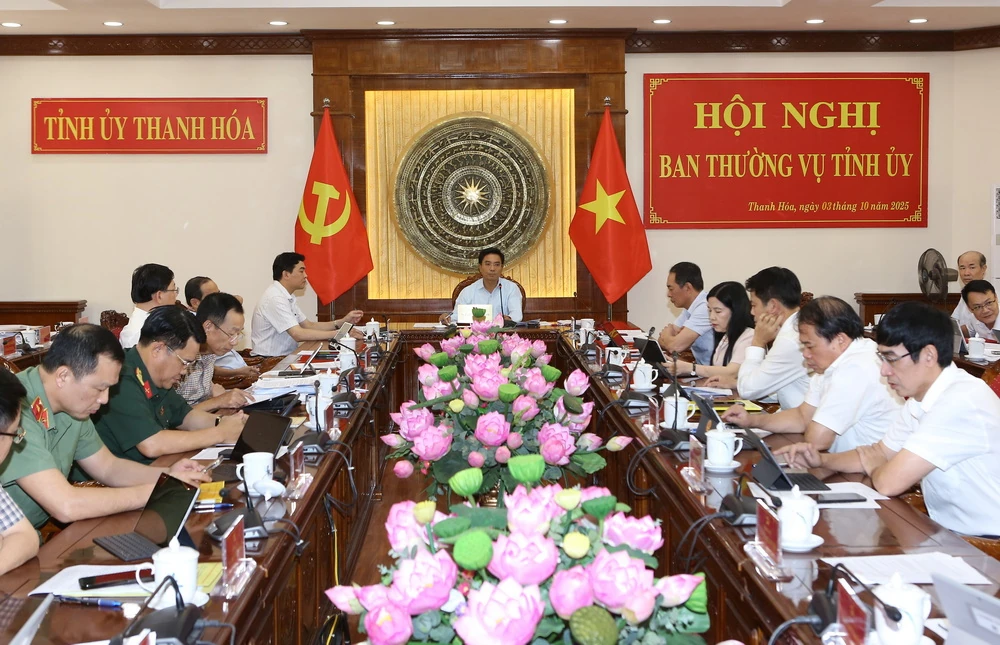 Hội nghị Ban Thường vụ Tỉnh ủy đánh giá tình hình 9 tháng, đề ra giải pháp trọng tâm những tháng cuối năm