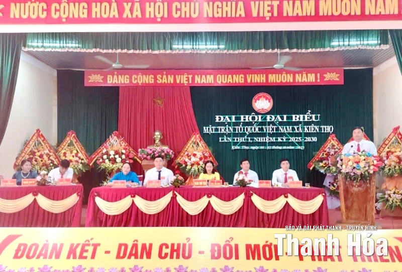 Đại hội đại biểu MTTQ xã Kiên Thọ lần thứ nhất